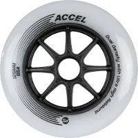 Powerslide Accel Dual Density 125mm (per 6 Stuks) 125mm 85a