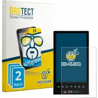 BROTECT - Screenprotector voor Citroen C5 Aircross Waterfall-Display (2025-2026) - Folie Beschermfolie transparant 2 Stuks