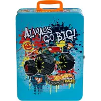 Klein Toys - Hot Wheels Monster truck showcase - geschikt voor 8 auto's - meeneemkoffer