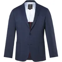 JP 1880 Regular Fit Blazer donkerblauw, Effen