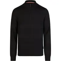 HECHTER PARIS Trui 'ZIP TROYER' blauw
