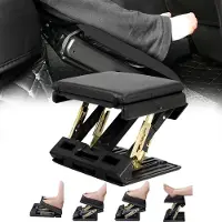 Unyqoos Ergonomische verstelbare voetensteun met massagefunctie voor comfort overal