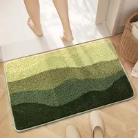 VHV - Badmat - Deurmat - Badmat antislip - Deurmat binnen - 50 x 80 cm - Antislip en Absorberend - Machinewasbaar - Zacht en Comfortabel voor Douche en Bad - Stijl 1