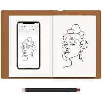 Aura Digitaal Notitieblok - Digitaal Notitieblok Remarkable - Writing Tablet met Bluetooth - LED Scherm - Bruin- 25cm x 18cm x 2cm; 1 kg