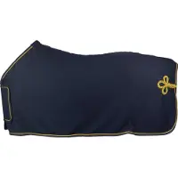 Horka Zweetdeken - met Ornament - 135/185 - Blauw/Goud