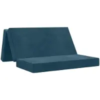 vidaXL Vouwbare Sofa Bed 120 x 67 x 45 cm Blauw