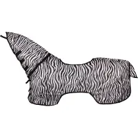 Horka Anti-vliegen Rijdeken Met Hals Zebraprint Maat 135/185