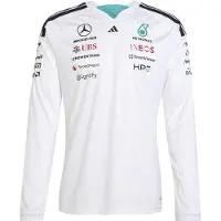 Adidas Functioneel shirt 'MERCEDES - AMG PETRONAS FORMULA 1 TEAM DRIVER JERSEY' lichtrood / zwart / wit