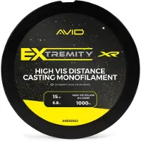 Avid Carp Extremity Hi-Vis XR Mono 1000m - Maat : 0.33mm - 15lbs