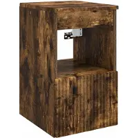 vidaXL Badkamerkast set 3 st Gerookt eiken 53 x 35 x 63 cm