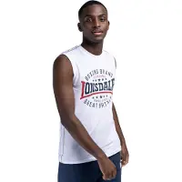 Lonsdale Shirt rood / zwart / wit