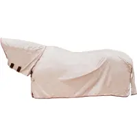 Kentucky Horsewear Horsewear - Vliegendeken comfort classic met nek-en buikbedekking beige/bordeaux 140-6'3