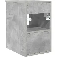 vidaXL Badkamerkast, betonkleur, 30 x 41 x 50 cm