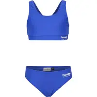Hummel Sportieve badmode 'JR Solid' ultramarine blauw / wit