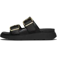 FitFlop Gen Ff Buckle Tumbled Leather Sandalen