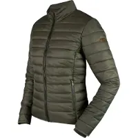 Horka GEWATTEERDE JAS EMERALD