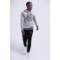 Lonsdale Broek 'Wansford' grijs / zwart