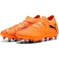 Puma Voetbalschoen 'Future 8 Match' oranje / zwart