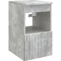 vidaXL Badkamermeubelset, 3 stuks, betonkleur, 49,5 x 44,5 x 65 cm