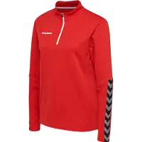 Hummel Sportief sweatshirt 'Authentic' knalrood / zwart / wit