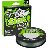 Berkley Sick Braid x8 (300 meter, mosgroen)