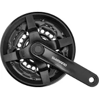 Shimano Tourney Fc-ty301 3x6/7/8s Crankstel