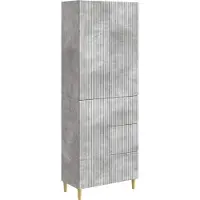vidaXL Kast Set 2 st Bewerkt hout