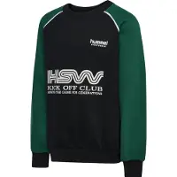 Hummel Sweatshirt donkergroen / zwart / wit
