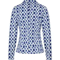 Ichi Blazers 'KATE' blauw / wit