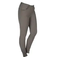 Horka rijbroek Nicola dames nylon taupe