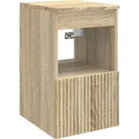 vidaXL Badkamerkast set 4 st Sonoma Eiken Bewerkt hout
