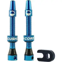 CushCore tubeless ventiel - 55mm (paar) - blauw