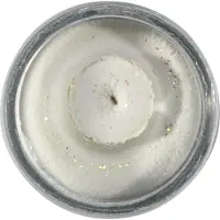 Berkley PowerBait Natural Glitter Trout Dough | 50g Garlic White Glitter