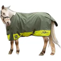 Harry's Horse Turnout deken Stout! Lime 0gr Armygreen - 135 - Regendeken