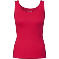 Cecil Dames Basis top in Rood, Gr: XS