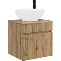 vidaXL Badkamerkast set 3 st Artisanaal eiken 157 x 44,5 x 80 cm