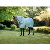 Horseware Integrated Fly Sheet Heather Blue/Blue & Silver 160/213 cm