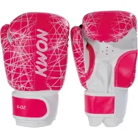 KWON Bokshandschoenen KIDS NEON Pink 6oz