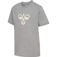 Hummel Functioneel shirt grijs gemêleerd