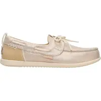 HeyDude Loafers Dames Zilver Imitatieleer Size 39