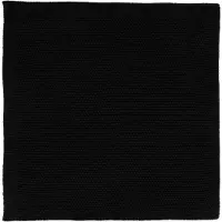 Asa selection Handdoek Kitchen Textiles Cotton Cloth Knitted Black Black (Set van 2) - 30 x 30 cm