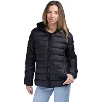 Lonsdale Damesjas met capuchon, merk SOLACE, kleur zwart, maat XL, merk