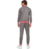 Lonsdale Trainingspak grenadine / zwart / wit