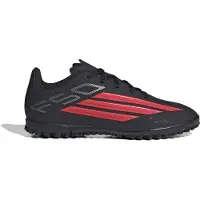 Adidas Performance F50 Club TF junior voetbalschoenen zwart/rood Jongens/Meisjes Imitatieleer - maat 34