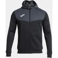 Joma Campus Street Full Zip Sweatshirt Zwart 2XL Man