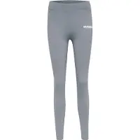 Hummel Sportbroek 'LEGACY' grijs gemêleerd / wit