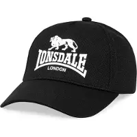 Lonsdale Beckbury Pet Zwart Man,Vrouw