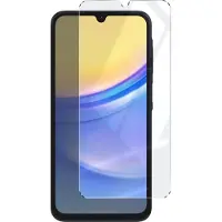 Mayaxess , Screenprotector geschikt voor Samsung Galaxy A15 - 9H Tempered Glass & Anti-Scratch, Transparant
