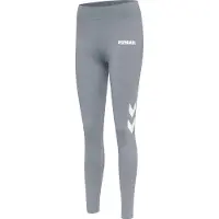 Hummel Sportbroek 'LEGACY' grijs gemêleerd / wit
