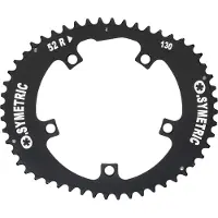 O.SYMETRIC Road Ovaal kettingblad 52T 10/11-speed Outer 130BCD 2022 Kettingbladen